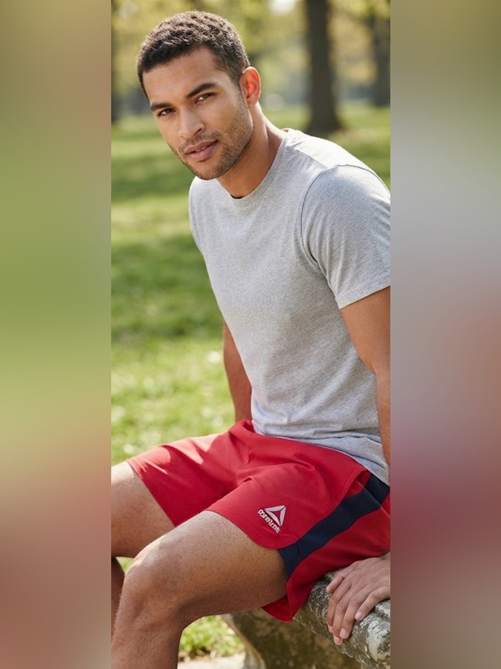 REEBOK ATHLETIC ACTIVE SHORTS